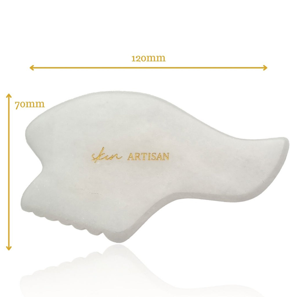 White Jade Gua Sha - Skin Artisan